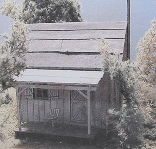 Laser-Cut Wood Kit -- Greeley′s Place, O, B.T.S. 17227