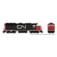 EMD GP40 - LokSound and DCC -- Canadian National 4015 (1967, black, red, white, Large Noodle Logo), HO, Rapido Trains Inc 40502