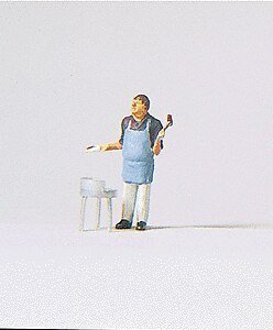 Individual Figure - Working People -- Hobby Cook, HO, Preiser Kg 28055
