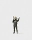 Individual Figures, Emergency Personnel -- Task Force Officer, HO, Preiser Kg 28088