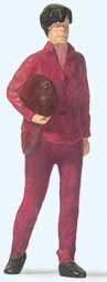 Woman with Bag Individual Figure, HO, Preiser Kg 28231
