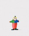Individual Figure -- Clown (Multi-Color Suit), HO, Preiser Kg 29084