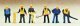 Railroad Personnel -- Track Maintenance pkg(6), N, Preiser Kg 79035