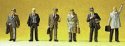 Pedestrians -- Businessmen Walking, N, Preiser Kg 79114
