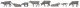 Mountain Cows -- Gray pkg(8), HO, Faller Gmbh 151905