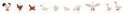 Hens, Ducks and Geese pkg(10), HO, Faller Gmbh 151909