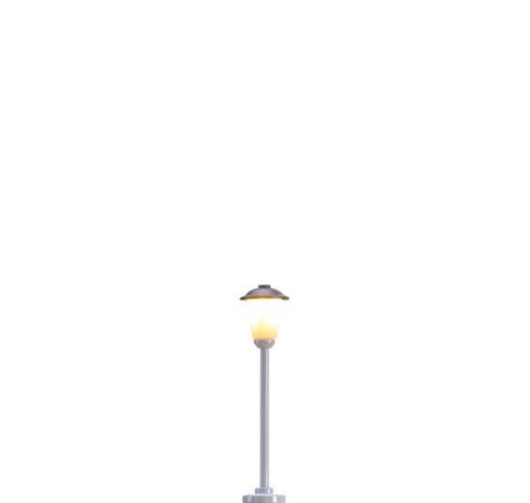 LED Light with Plug and Socket Base -- 1-3/8′ 3.5cm, N, Brawa Modellspielwaren 83023