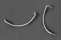 Caboose Grab Irons -- Curved - Ends & Sides pkg(5), HO, Detail Associates 6503