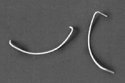 Caboose Grab Irons -- Curved - Ends & Sides pkg(5), HO, Detail Associates 6503