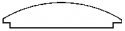 Refrigerator Car Roof, HO, Northeastern Scale Lumber 632