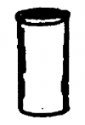 Steam Generator Stack for ALCO RS-1/-3 (Brass Casting), HO, Custom Finishing 207