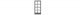 4-4 Double-Hung Window with Glazing -- 26 x 63` Scale (Fits .20 x .435` Opening) pkg(12), N, Tichy Train Group 2541