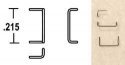 Grab Irons -- For Atlas Trainman GP38-2 pkg(12), HO, Cal Scale 534