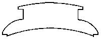Clerestory Passenger Roof, HO, Northeastern Scale Lumber 682