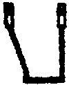 Freight Car Stirrups pkg(10) -- Angled Offset - Side Mount, HO, Tichy Train Group 3047