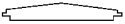 Recessed Roof, HO, Northeastern Scale Lumber 612