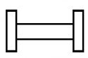 Styrene Structural Shapes - I-Beams -- 1/16 x 10′ Long pkg(10), All Scales, Plastruct Inc 90511