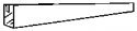 Window Sash -- 3/16 x 22′, I, Northeastern Scale Lumber 880