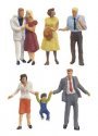 Pedestrians -- Walking Couples, N, Preiser Kg 79190
