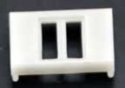 All-Weather Cab Window -- Plastic, No Glazing, .45 x .33′ pkg(2), HO, Cal Scale 746