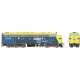 EMD FL9 - Sound & DCC -- Metro North 5038 (Patched, blue, yellow), HO, Rapido Trains Inc 14570