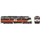 EMD FL9 Rebuilt/Modernized Version - Sound and DCC -- Connecticut DOT 2027 (black, red, white, McGinnis Lettering), HO, Rapido T