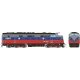 EMD FL9 Rebuilt/Modernized Version - Sound and DCC -- Metro North 2007 (red, blue, silver), HO, Rapido Trains Inc 14623
