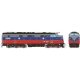 EMD FL9 Rebuilt/Modernized Version - Sound and DCC -- Metro North 2018 (red, blue, silver), HO, Rapido Trains Inc 14625