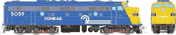 EMD FL9 - Sound & DCC -- Conrail 5059 (blue, yellow), HO, Rapido Trains Inc 14568