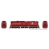 EMD SD7 High Nose - ESU LokSound and DCC -- EMD 991 (Demonstrator, red, maroon), HO, Rapido Trains Inc 50609