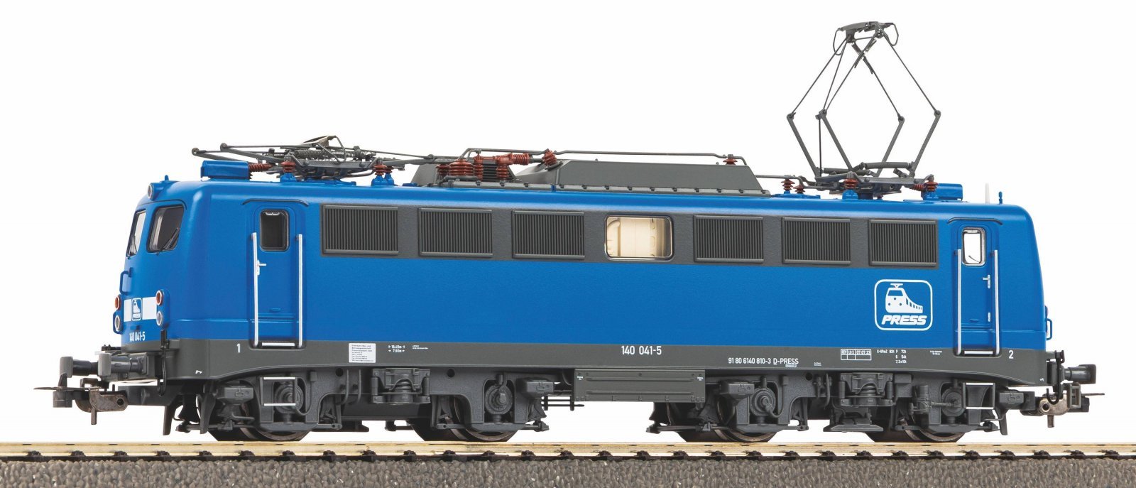 Electric Locomotive BR 140 Press Era VI, HO, PIKO 21702