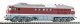 TT-Diesel Locomotive BR 130 m. Widerstandsbremse DR VI + DSS PluX16, TT, PIKO 47331