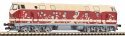 TT Diesel Locomotive BR 119 DR IV, Headlight top, TT, PIKO 47349