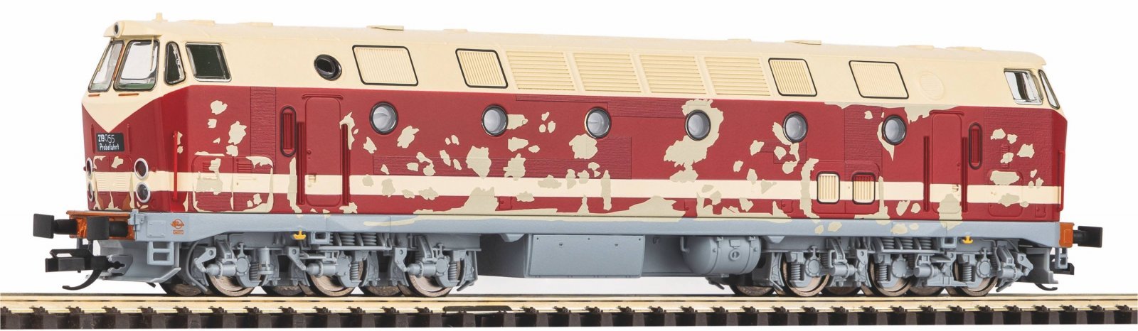 TT Diesel Locomotive BR 119 DR IV, Headlight top, TT, PIKO 47349