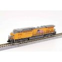 GE AC4400CW Low Numberboards - Sound and DCC -- Union Pacific 6712 (Armour Yellow, gray, No Flag), N, Kato USA Inc 1767039S