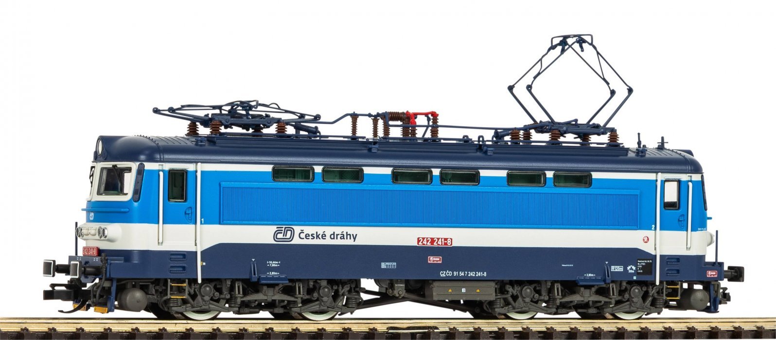 TT-Electric Locomotive Rh 242 CD VI + DSS Next18, TT, PIKO 47484