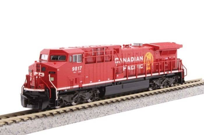 GE AC4400CW - Sound and DCC -- Canadian Pacific 9817 (red, white, Golden Beaver Logo), N, Kato USA Inc 1767218S