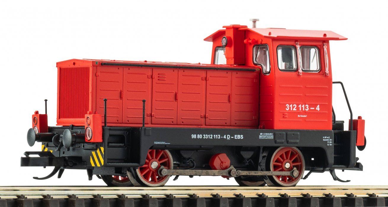 TT-Diesel Locomotive BR 312 EBS VI + DSS Next18, TT, PIKO 47504