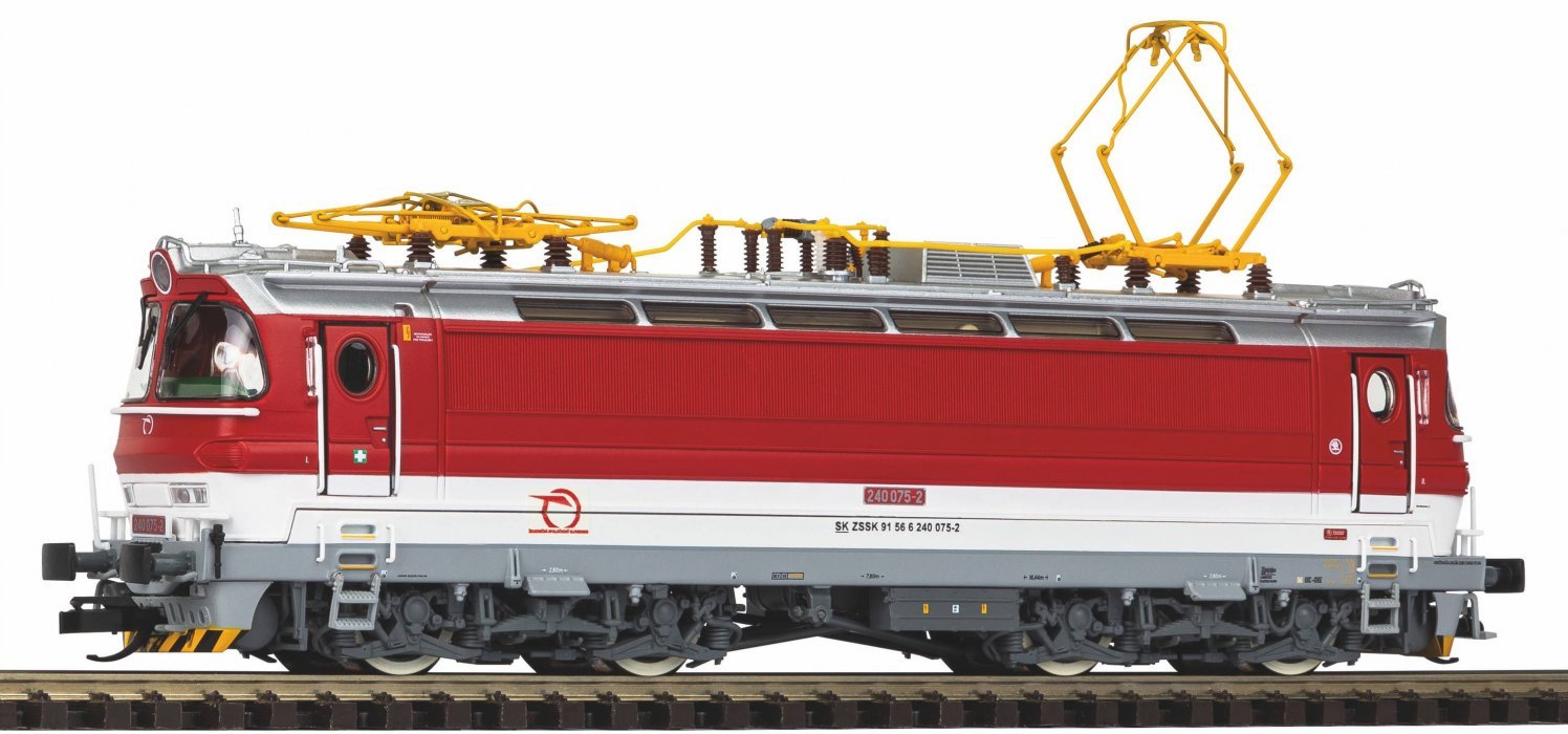 TT Sound Electric Locomotive BR 240 ZSSK VI, incl. PIKO Sound Decoder, TT, PIKO 47545