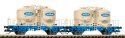 2-pc Cement cars Soda DB V, TT, PIKO 47682