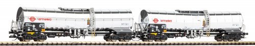 TT-2-Piece Set Chemical Tank Car Ermewa VI, TT, PIKO 47683