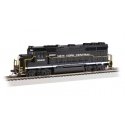 EMD GP40 - Sound and DCC -- New York Central 3020 (black, white), HO, Bachmann Industries 66311