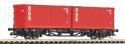 TT-Container Flat Car 2X20 DSR DR IV, TT, PIKO 47727
