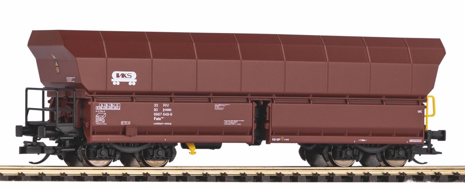 TT Bulk Freight Car Falns VKS VI, TT, PIKO 47748