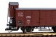 TT Covered Freight Car G02 DRG II with Brakeman's Cab, TT, PIKO 47766