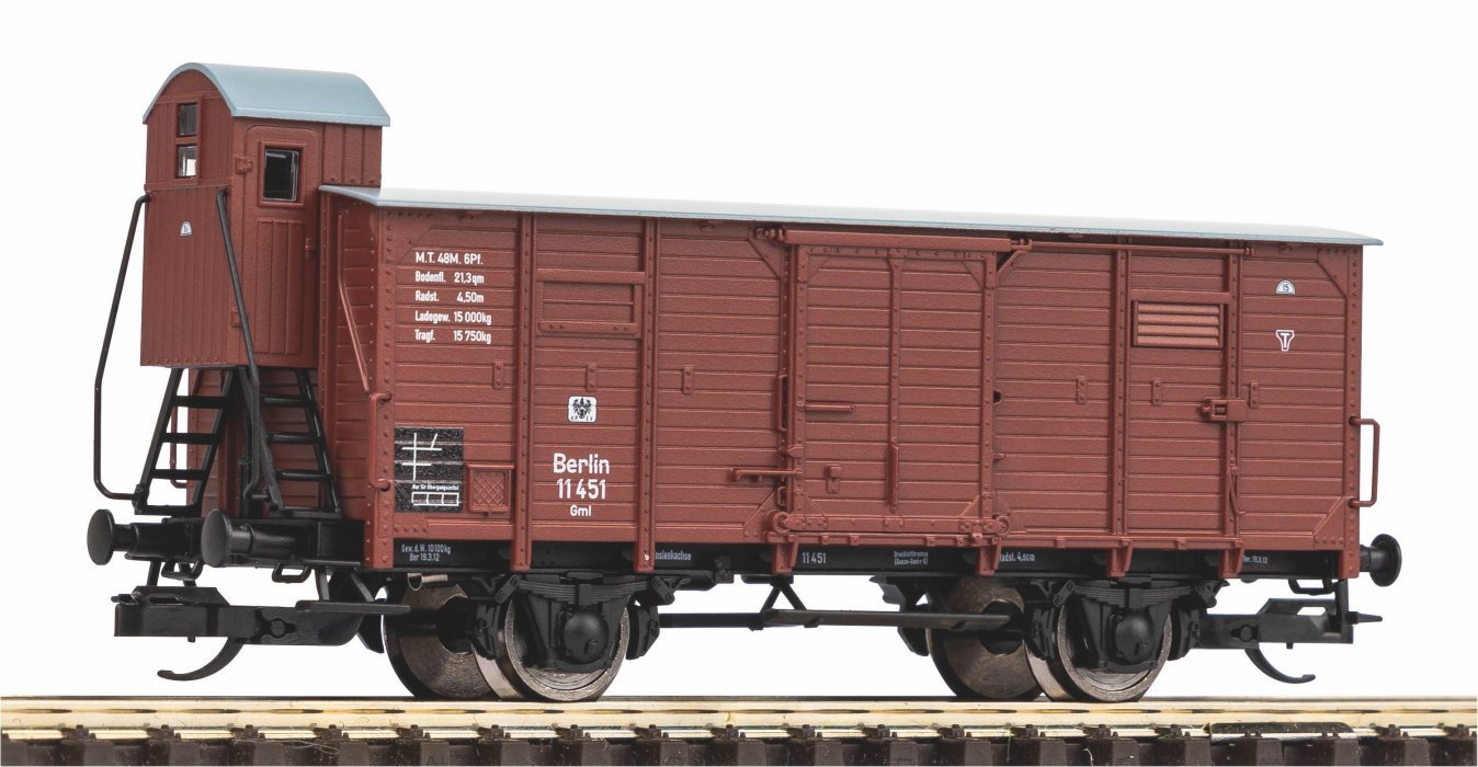 TT-Covered Freight Car KPEV I m. Bhs., TT, PIKO 47779