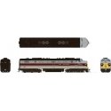 EMD E8A - Sound and DCC -- Erie Lackawanna 816 (gray, maroon, yellow), HO, Rapido Trains Inc 28521