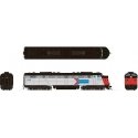 EMD E8A - Sound and DCC -- Amtrak 296 (Phase I silver, red, blue, black Arrow Logo), HO, Rapido Trains Inc 28503