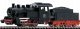 0-4-0 Steam Loco w/Tender, HO, PIKO 50501