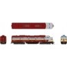 EMD E8A - Sound and DCC -- Canadian Pacific 1800 (maroon, gray, yellow Block Lettering), HO, Rapido Trains Inc 28512